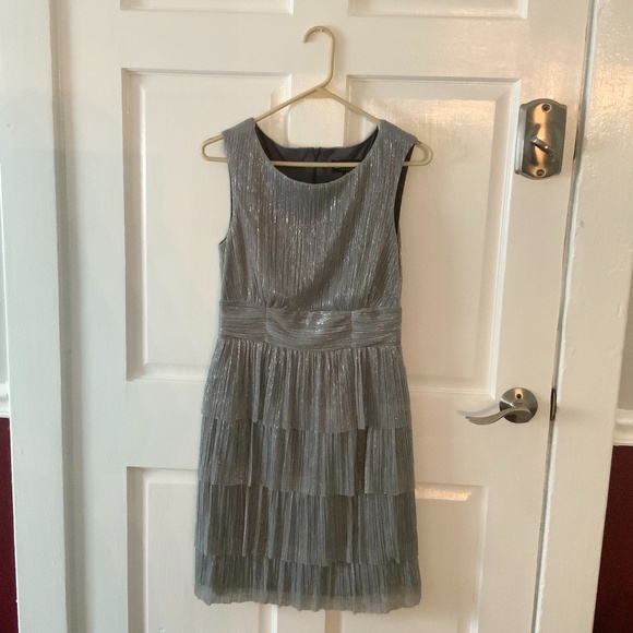 Silver Party Dress - Picture 1 of 4